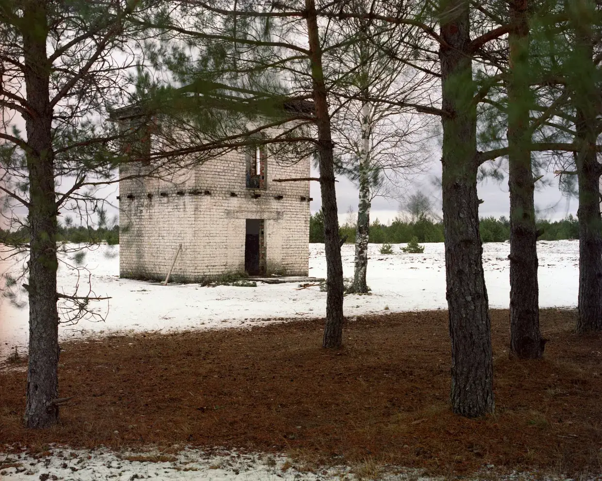 Can you spot the hidden sniper in this snowy scene? (Simon Menner)