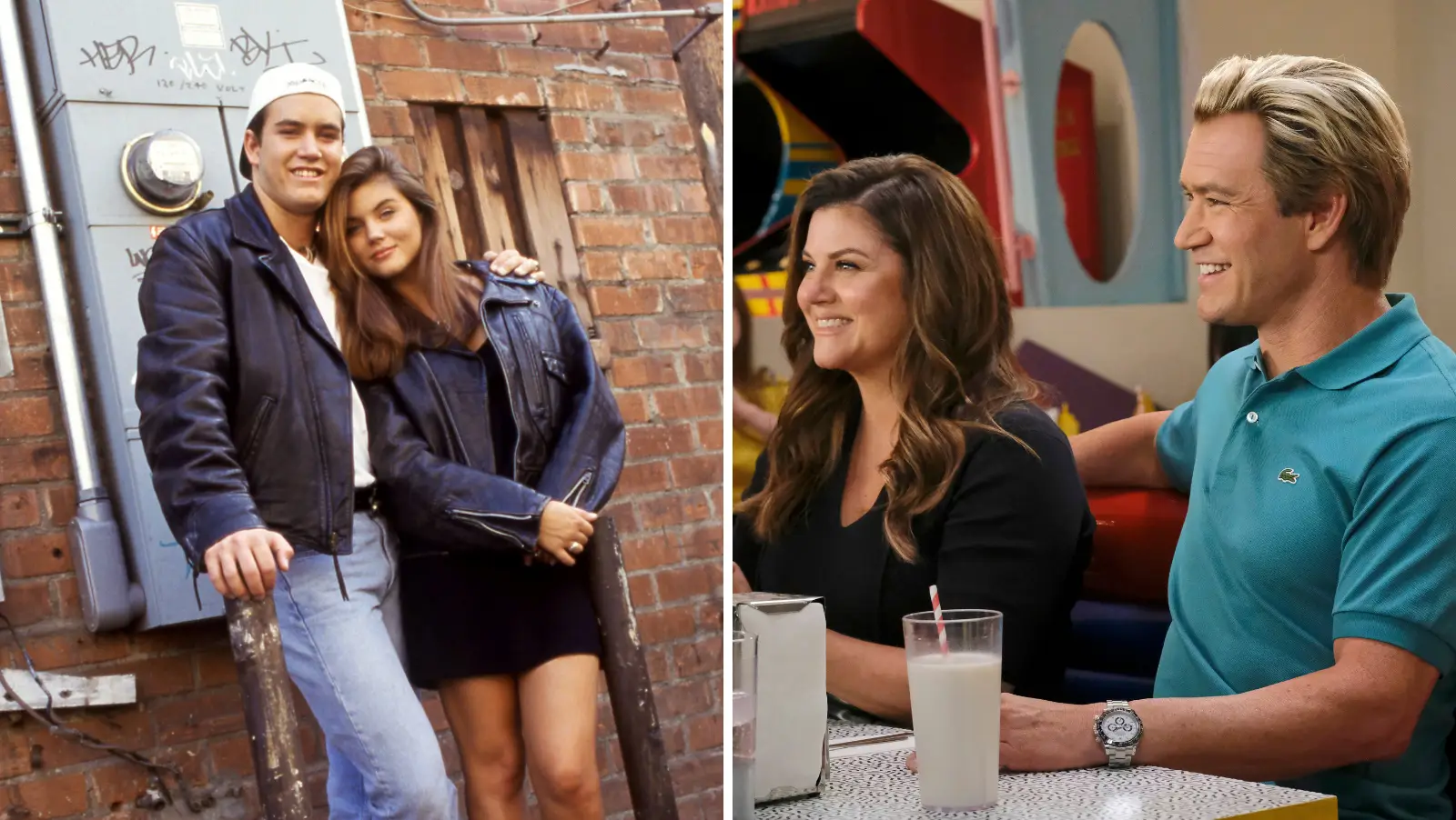 The pair dated during the show (Trae Patton/Peacock/NBCU Photo Bank via Getty Images / Bill Nation/Sygma via Getty Images)