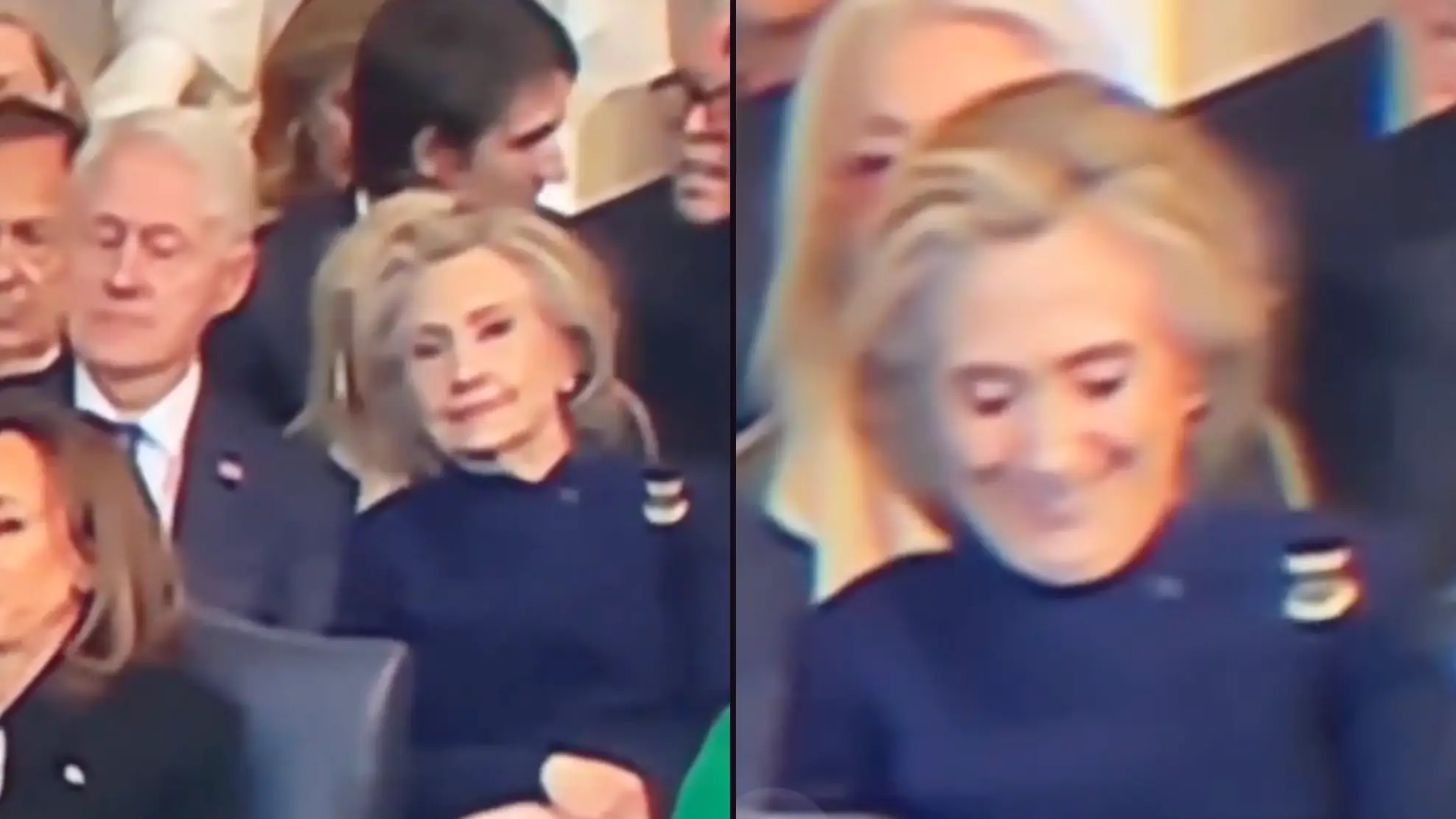 People can't get over Hillary Clinton's reaction to Donald Trump announcing he's renaming the Gulf Of Mexico