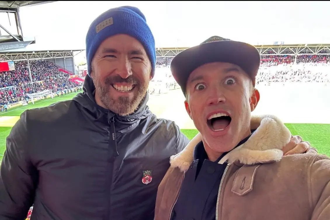 Reynolds and McElhennery are Wrexham's co-owners.