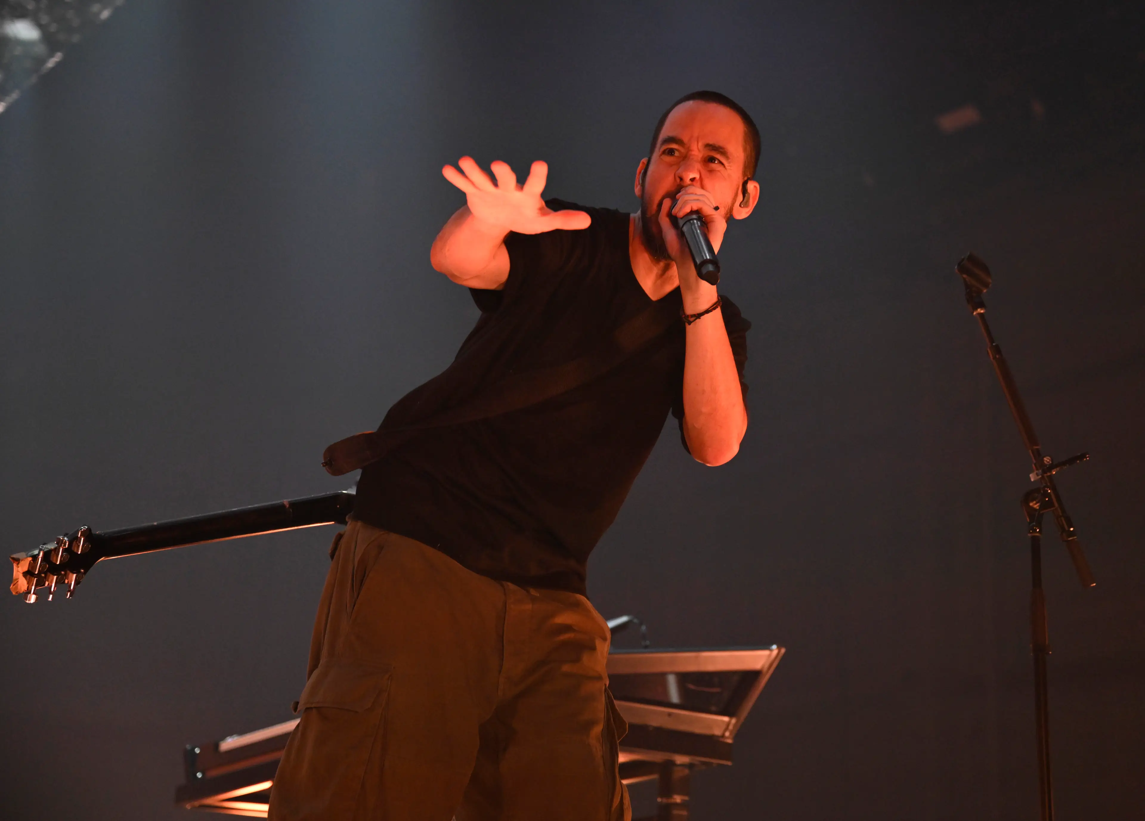 Mike Shinoda has welcomed the new band members with open arms (Timothy Norris/Getty Images for Warner Music)