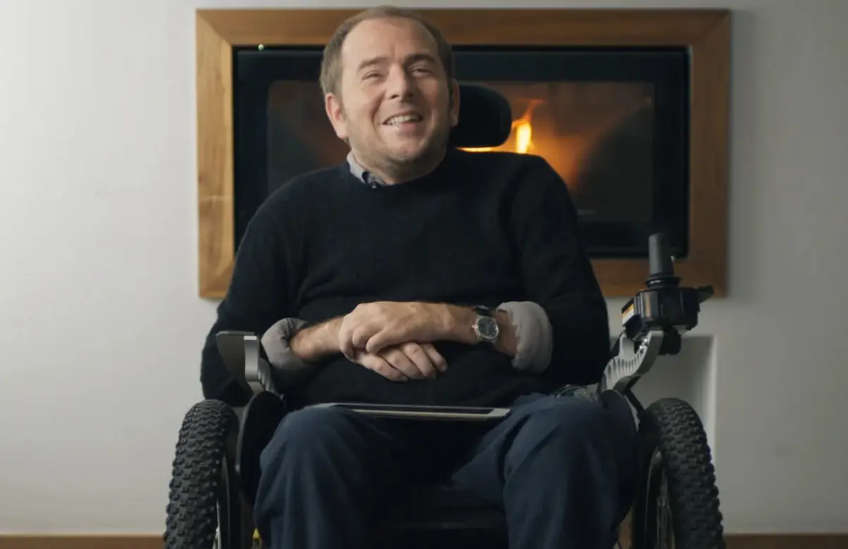 David Holmes suffered a spinal injury after breaking his neck while working as a stunt double (SKY)