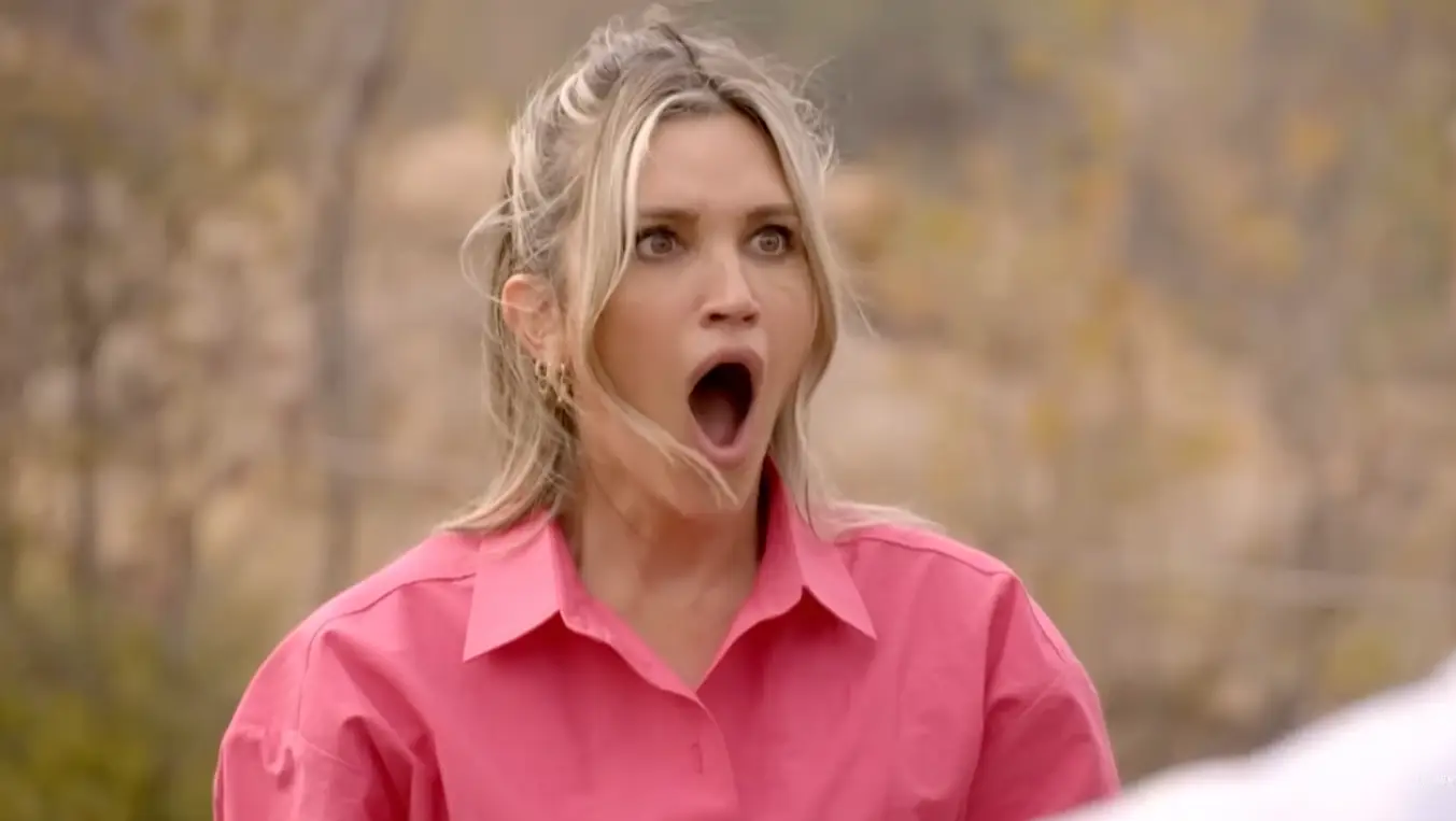 Ashley Roberts returned to I'm a Celeb this week (ITV)