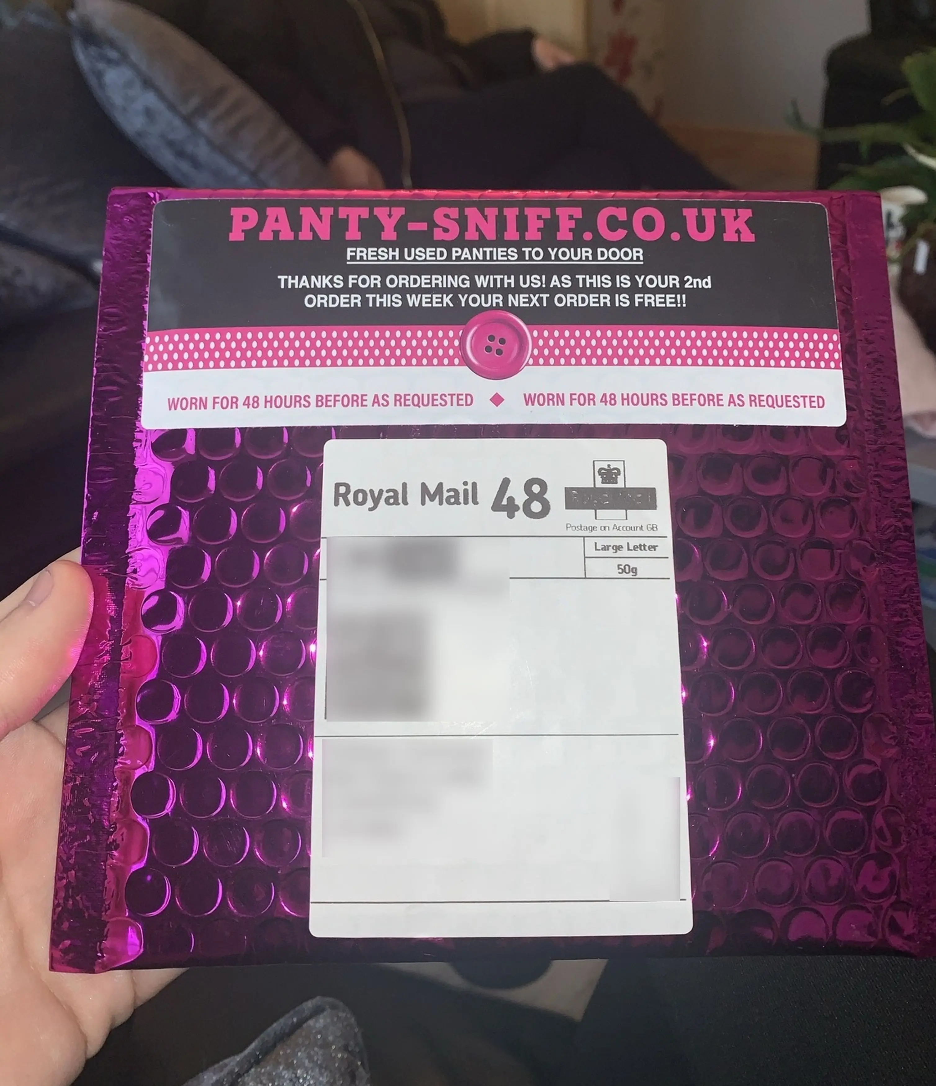 Alex couldn't stop laughing when they arrived.