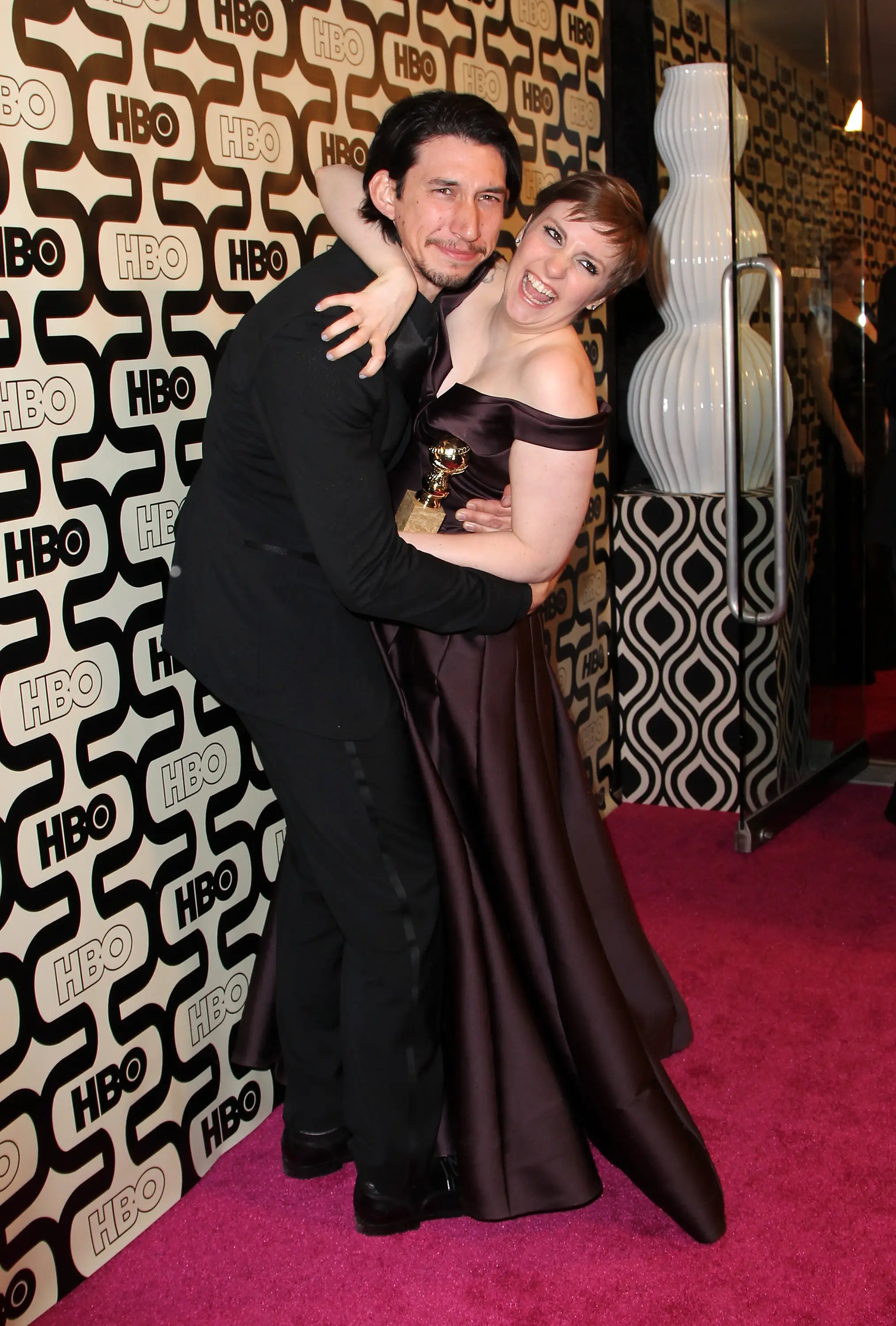 Lena Dunham and Adam Driver (FilmMagic/FilmMagic)