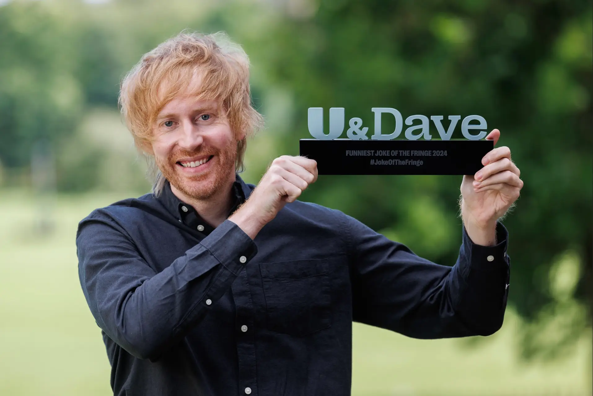 Mark Simmons won the award for having the 'Funniest Joke of the Fringe' this year. (Taylor Herring PR)