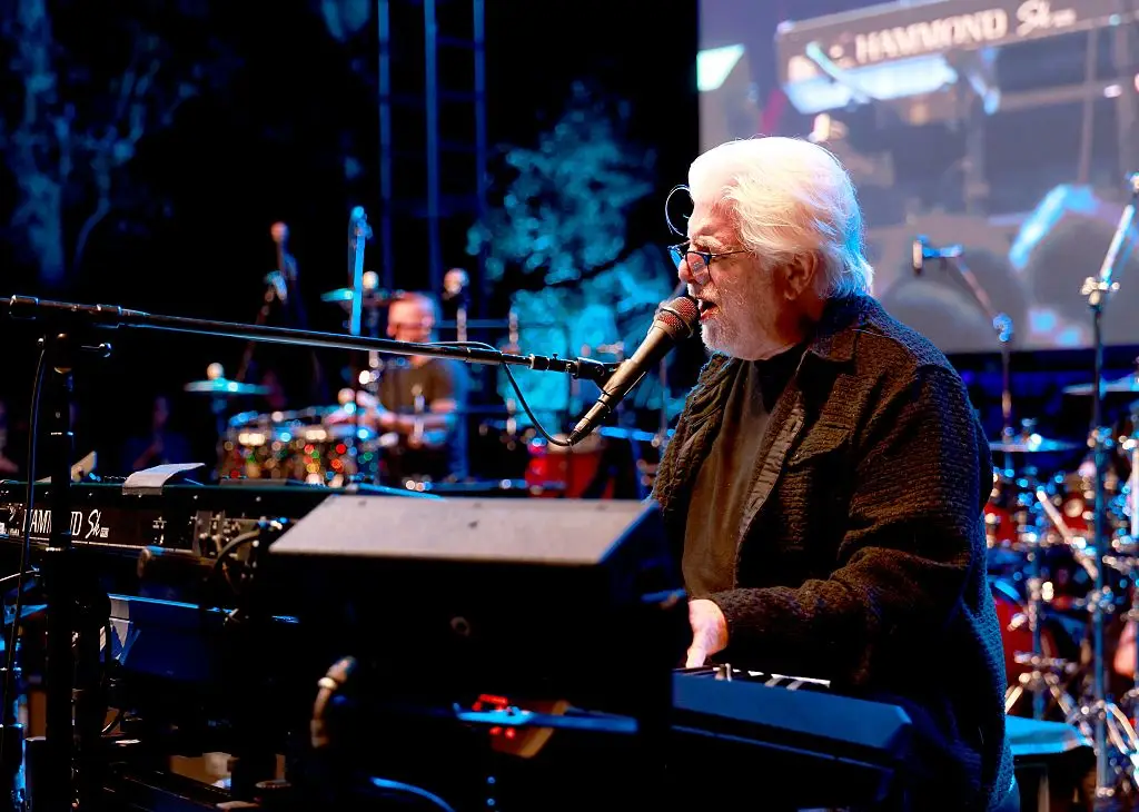 Michael McDonald is Goessling's biological father (Kevin Mazur/Getty Images for BC)