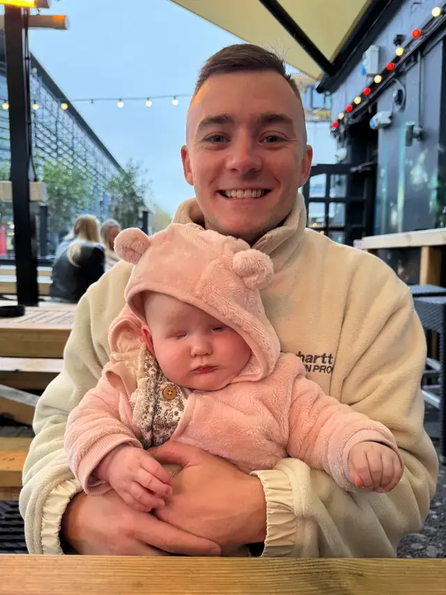 Maeve was born without her eyes (PA Real Life)