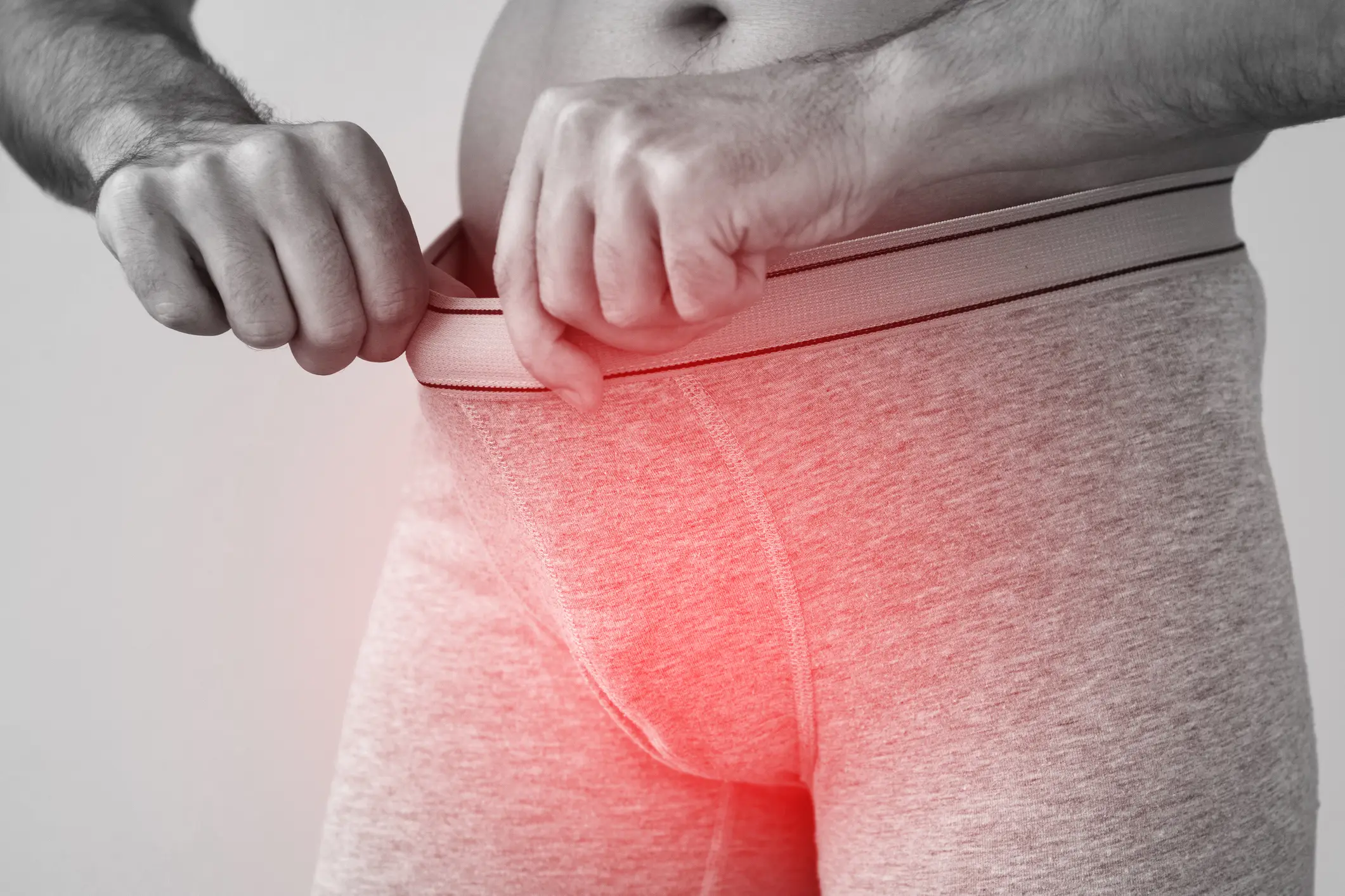 Around 700 people are diagnosed with penile cancer each year in the UK (Getty Stock Images)