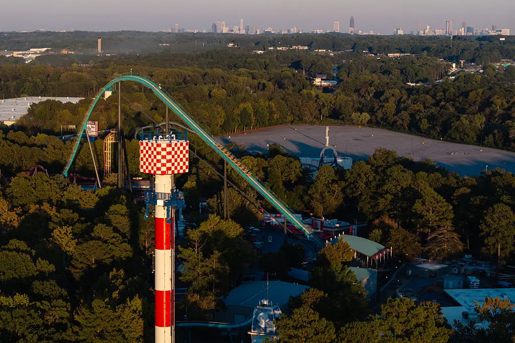 Kariem fell from the Goliath rollercoaster (Elijah Nouvelage/Getty Images)