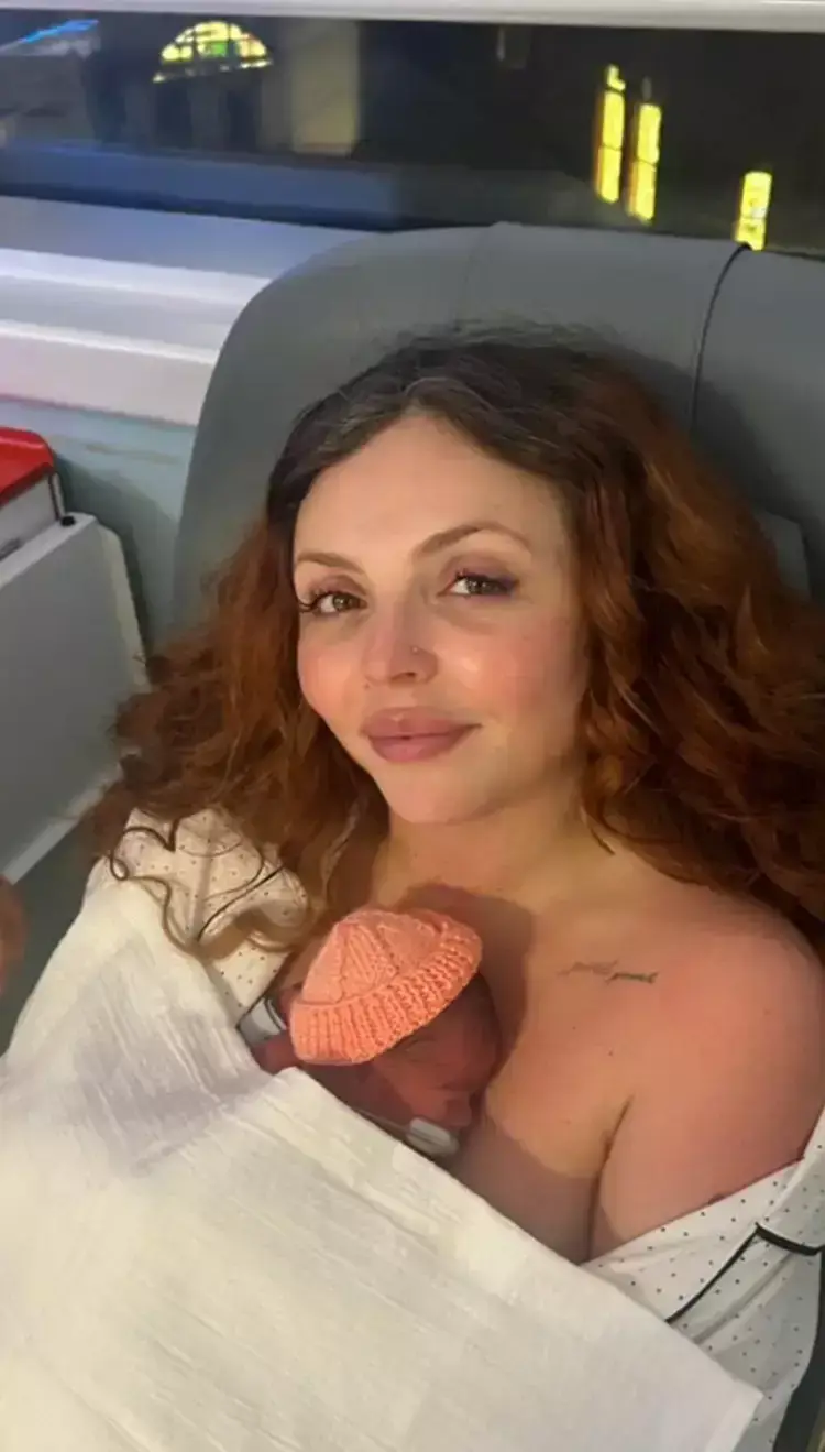 Jesy Nelson has shared an emotional update on her twin daughters' spinal muscular atrophy (SMA) condition (Instagram/@jesynelson)