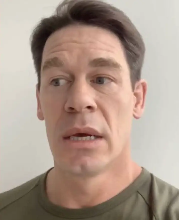 John Cena apologised to the people of China in a bizarre video (John Cena)