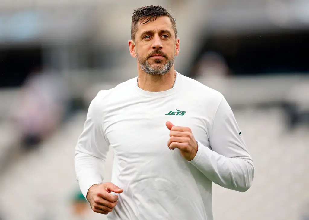 The American football player is married to a woman named Brittani (Mike Ehrmann/Getty Images)