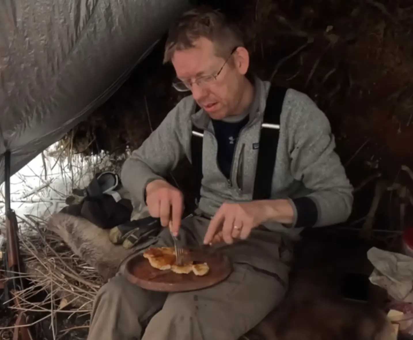 This is what Luke Nichols looks like now, but he used to be seen indoors a lot more (YouTube/MyOutdoorLife/Outdoor Boys)