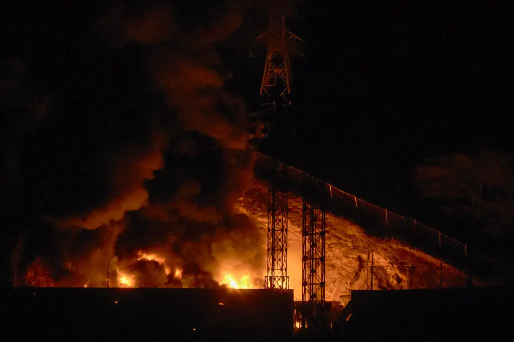 The city of Caracas was targeted by US forces (Luis JAIMES / AFP via Getty Images)