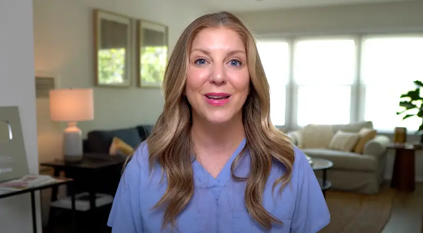 Hospice nurse Julie McFadden has revealed what to do when you hear the death rattle (YouTube/Hospice Nurse Julie)