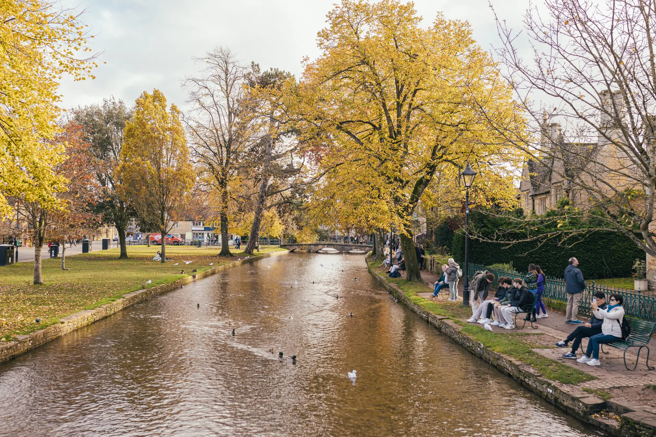 Bourton-on-the-Water is a stunning village round the corner from Clarkson's farm. (Getty Stock Image)
