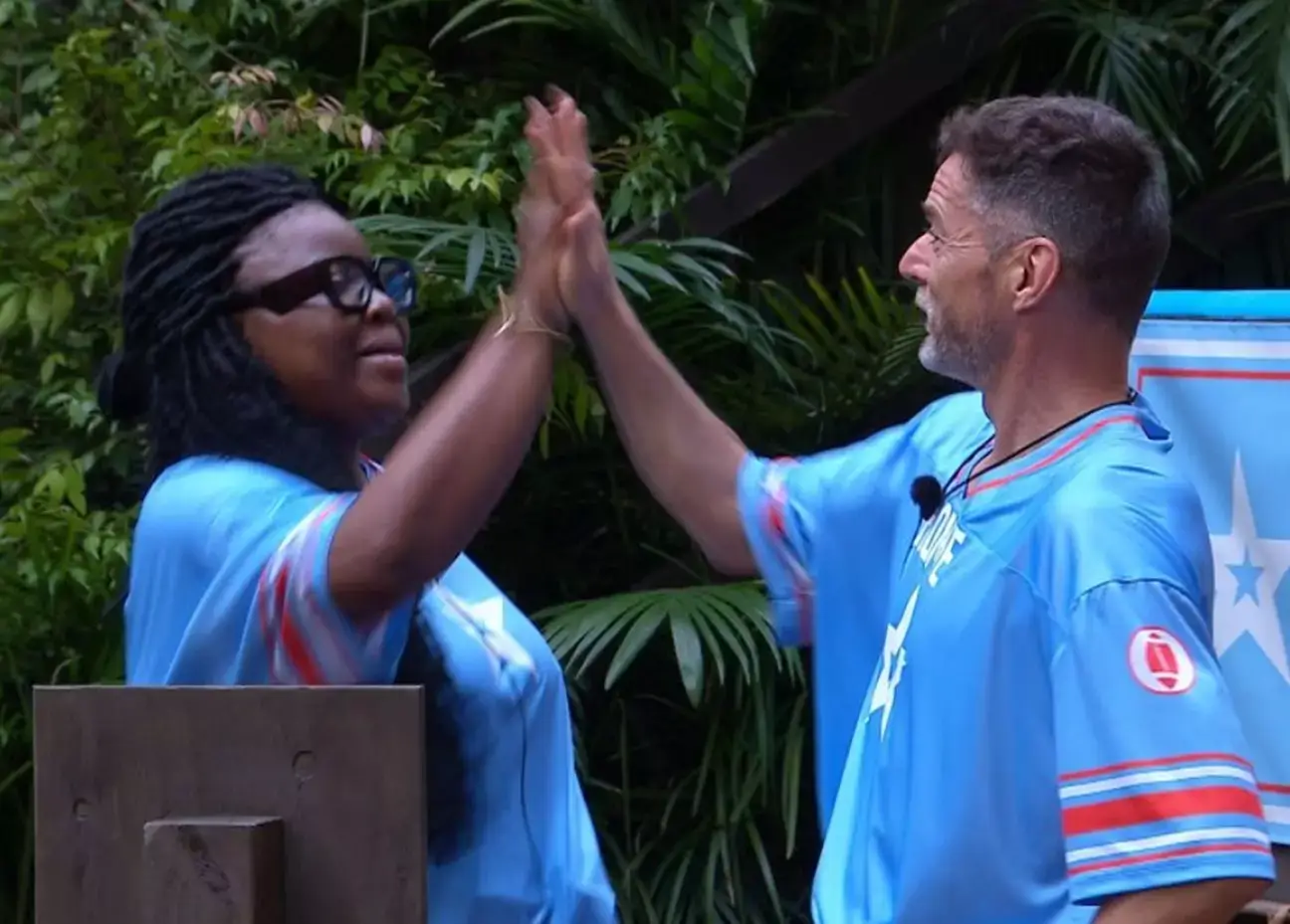 The warring campmates seem to have made peace for now.