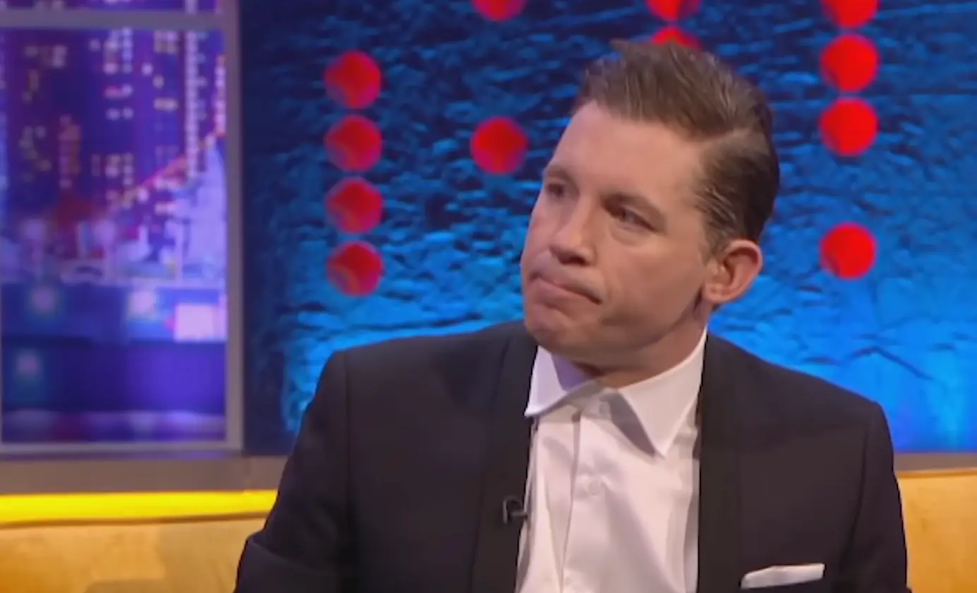 Lee Evans announced his retirement on The Jonathan Ross Show. (ITV)