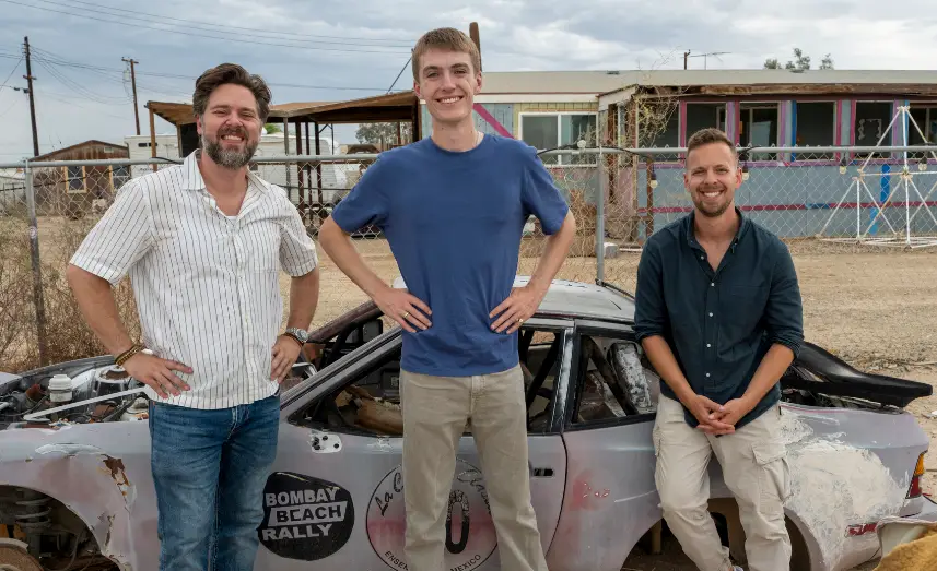 The trio had a California adventure during their first episode (Prime Video)