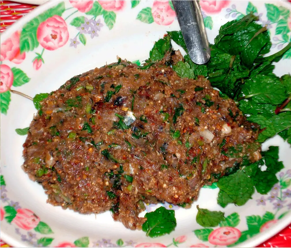 The dish is popular in northeastern regions of Thailand (Wikimedia Commons)