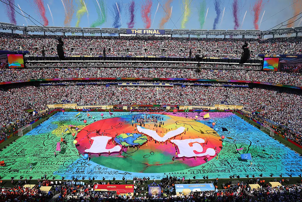 Let's hope they've not spoiled the pitch (Elsa/Getty Images)