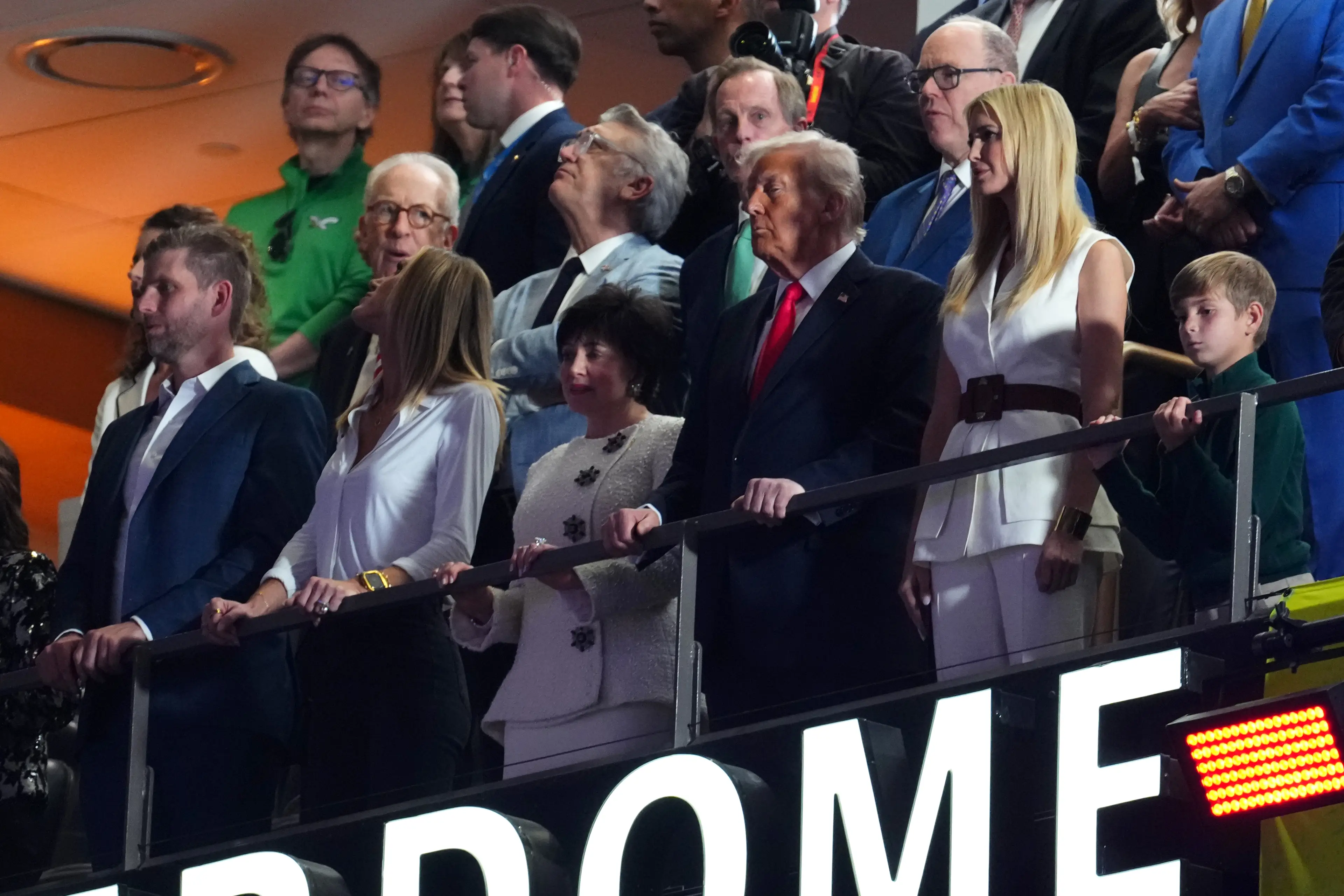 Security expert Will Geddes explained this was the sort of event you get your guy out of early. (Cooper Neill/Getty Images)