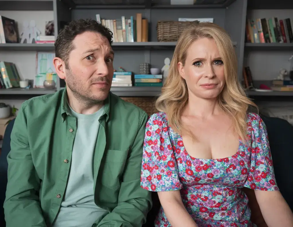 The couple appeared on TV together several times over the years (UKTV)