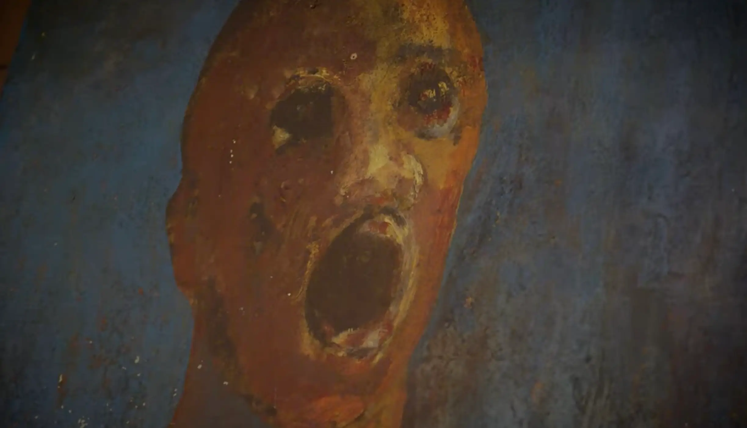 'The Anguished Man' was passed down to Sean Robinson by his grandma. (YouTube/TheAnguishedManOfficial)