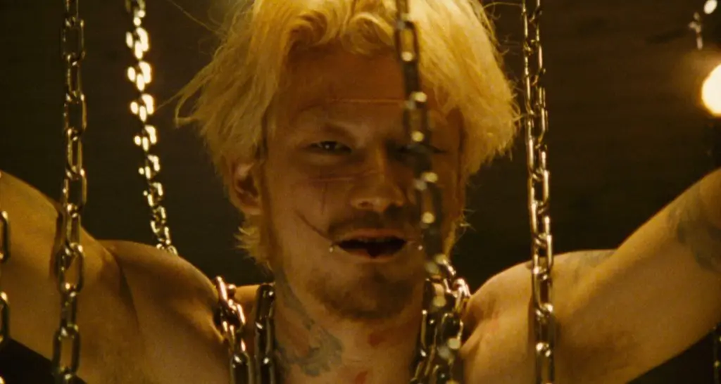 The pictures included are some of the rare frames of the film we can even show you (Media Blasters)