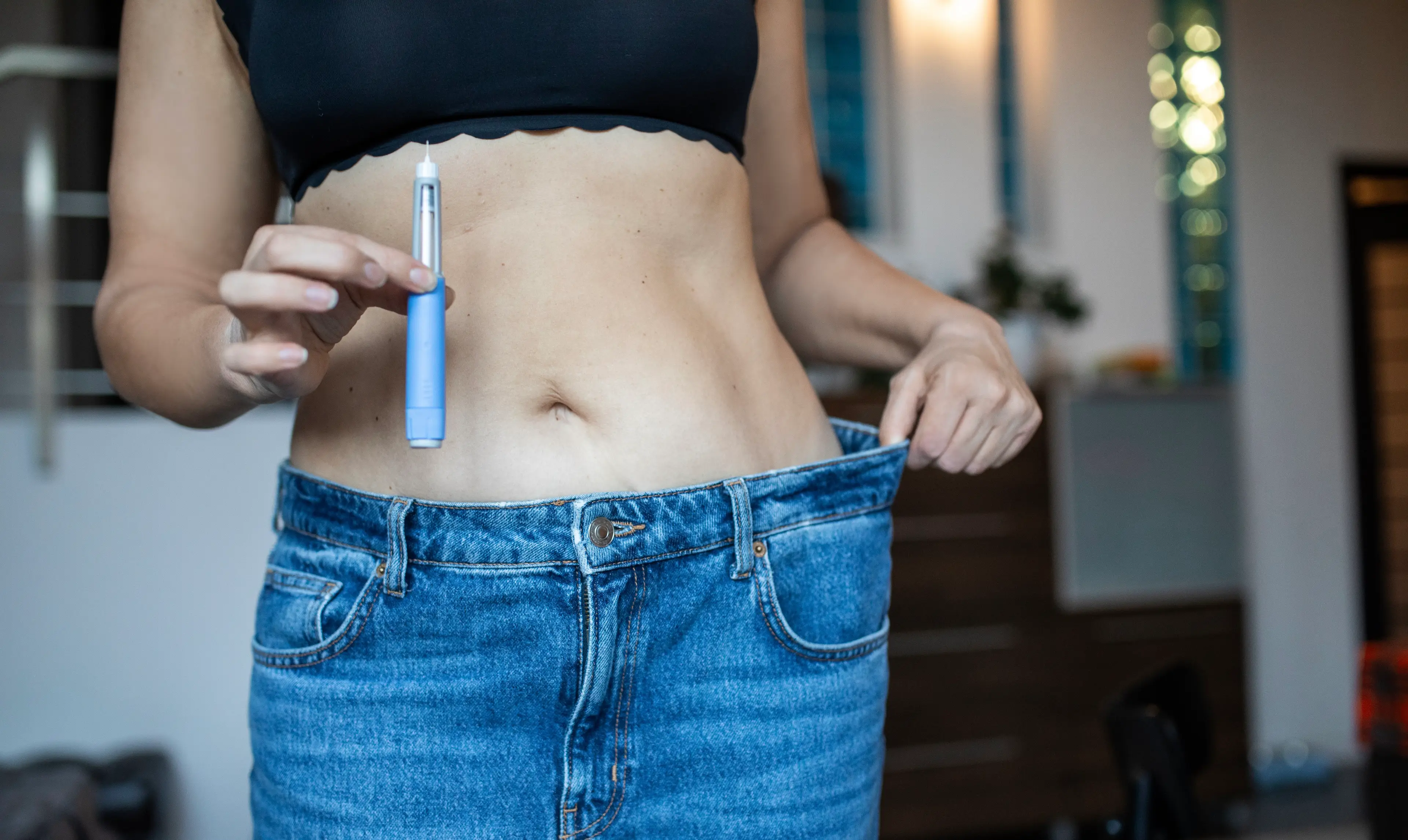 A number of women claim to have experienced 'weird' changes to their vaginas after starting weight loss jabs (Getty Stock Image)