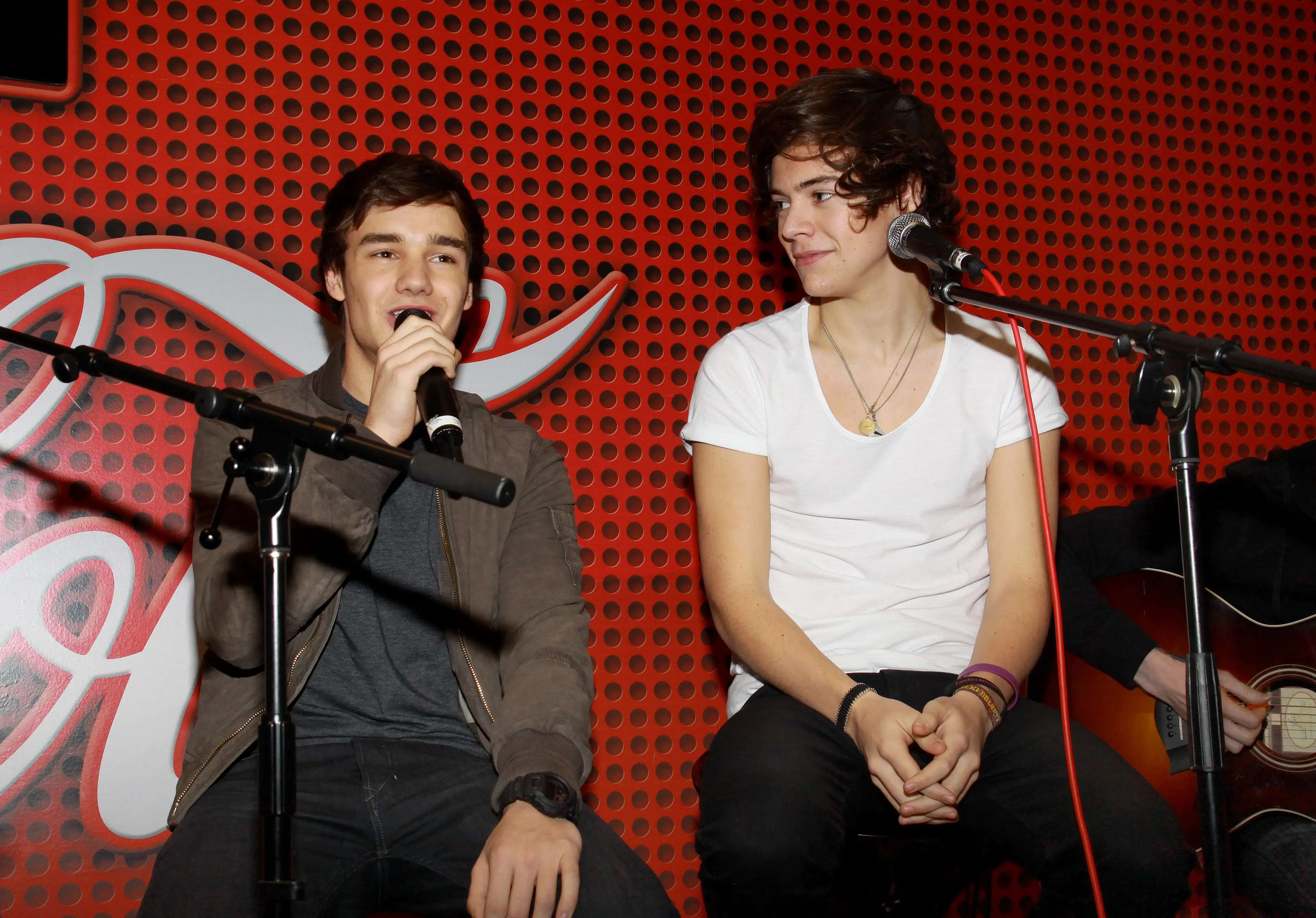 Harry and Liam were in One Direction together for six years. (Raymond Boyd/Michael Ochs Archives/Getty Images)