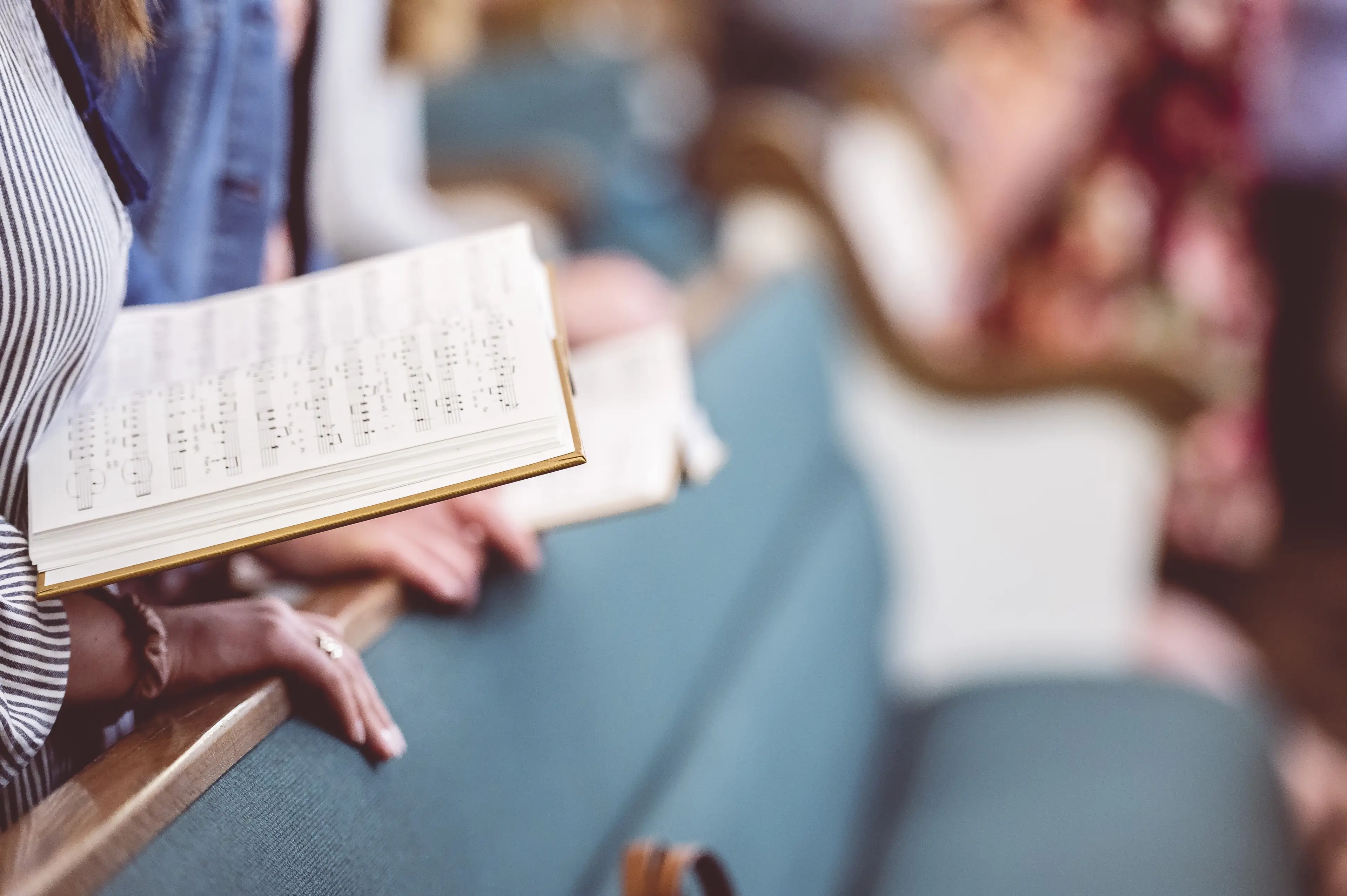 What ever happened to reading the hymns from a book? (Getty Stock)