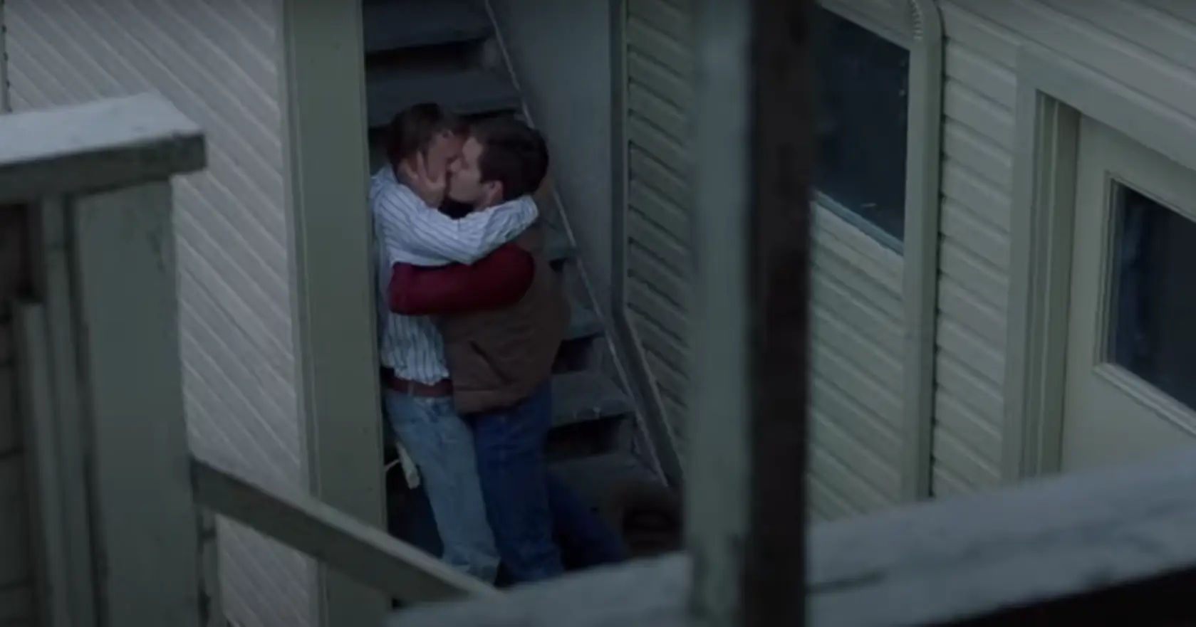 Heath Ledger and Jake Gyllenhaal played gay lovers in Brokeback Mountain (