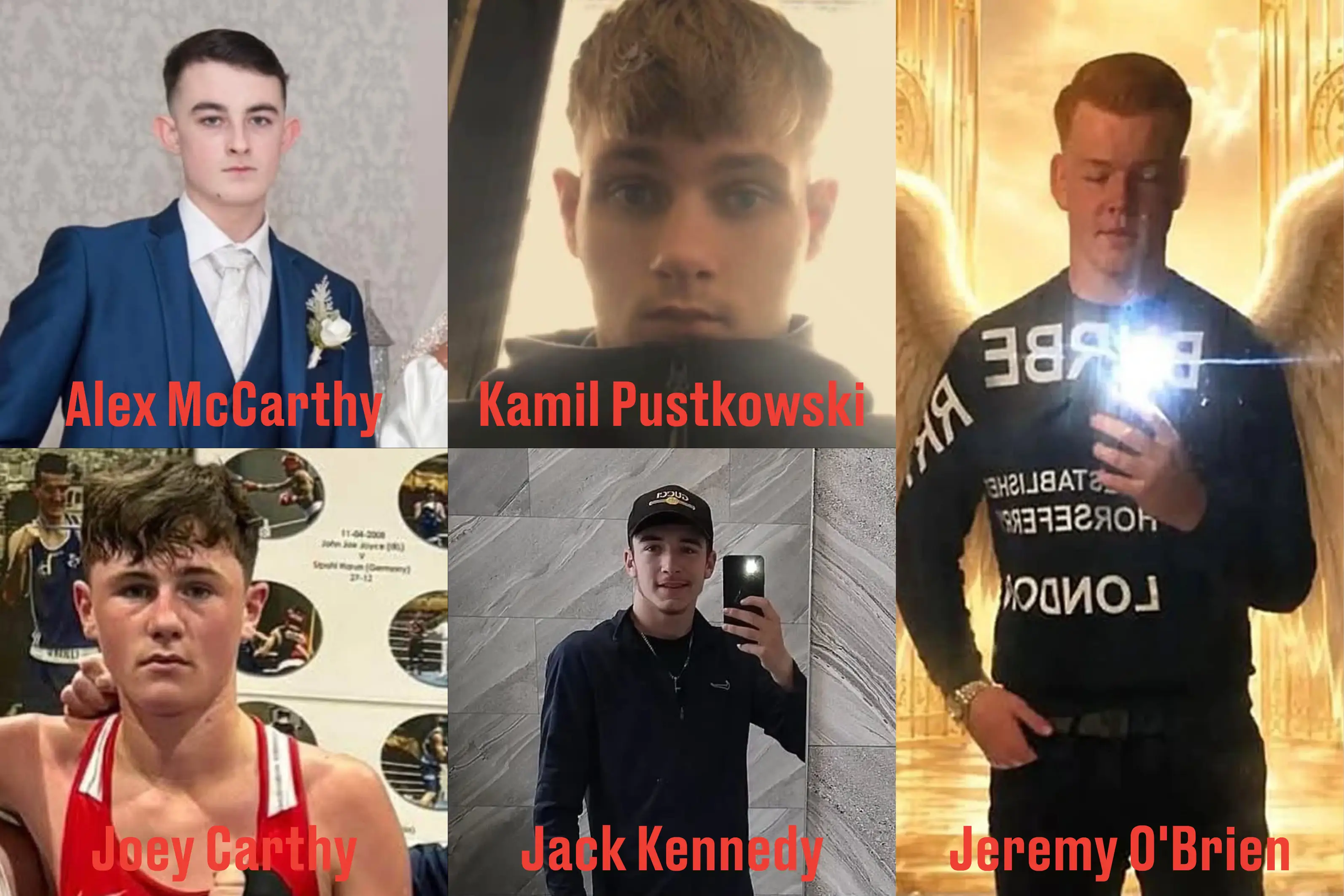 The teens killed in the motorway crash (Social media)