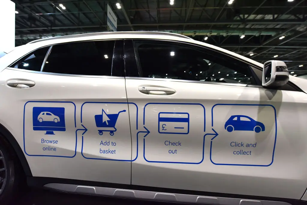 He called the online car market too (John Keeble/Getty Images)