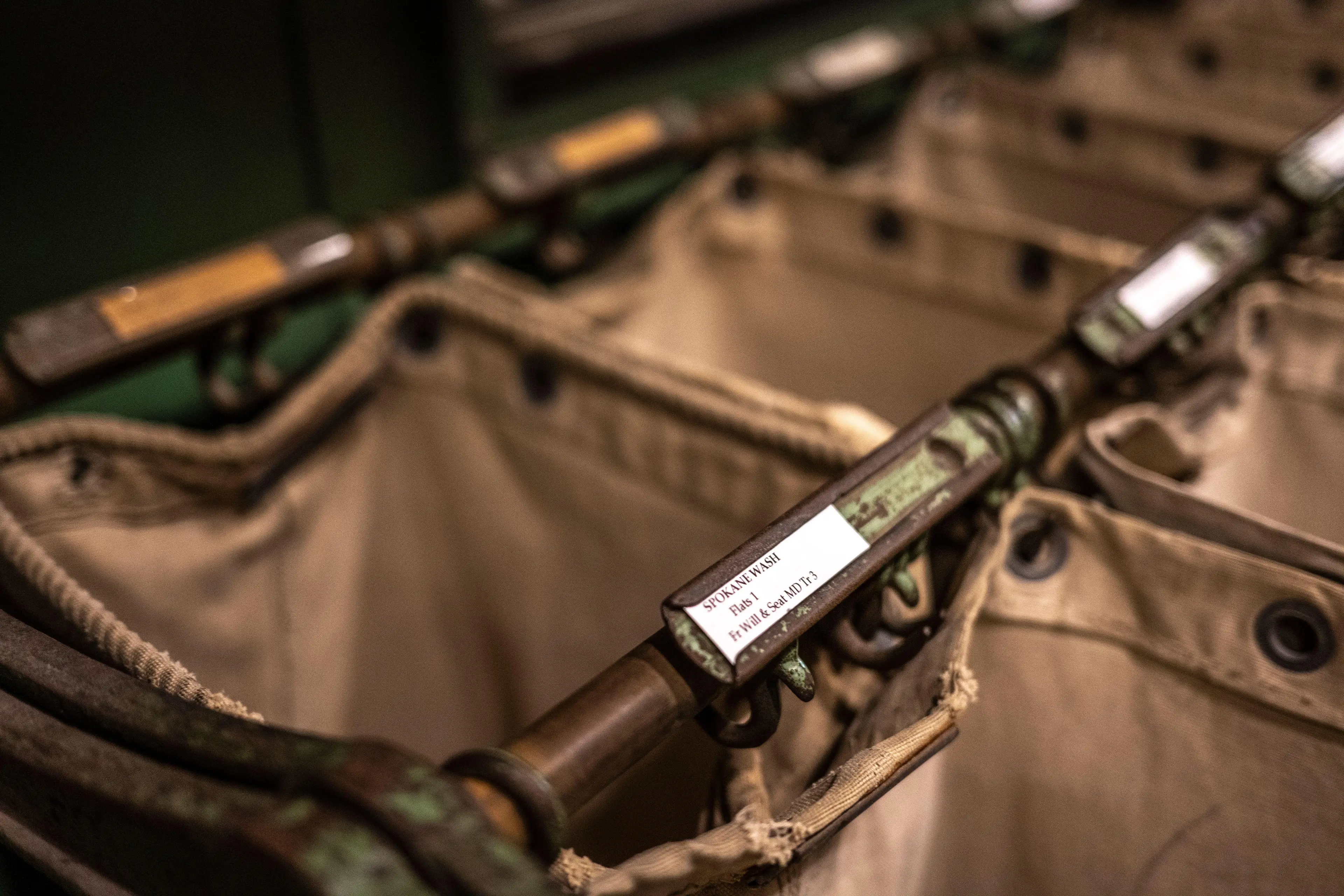 McNair waited in the mail bag until the coast was clear to escape.