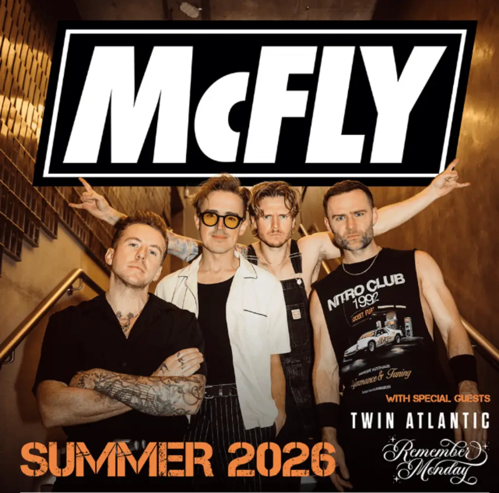 McFly Cardiff Castle tickets are available now
