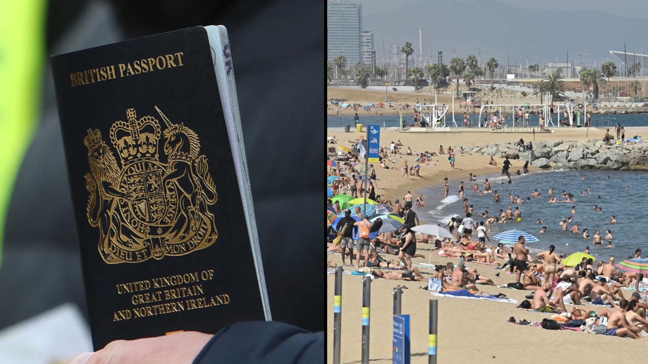 SUSANNAH IRELAND/AFP via Getty Images / PAU BARRENA/AFP via Getty Images