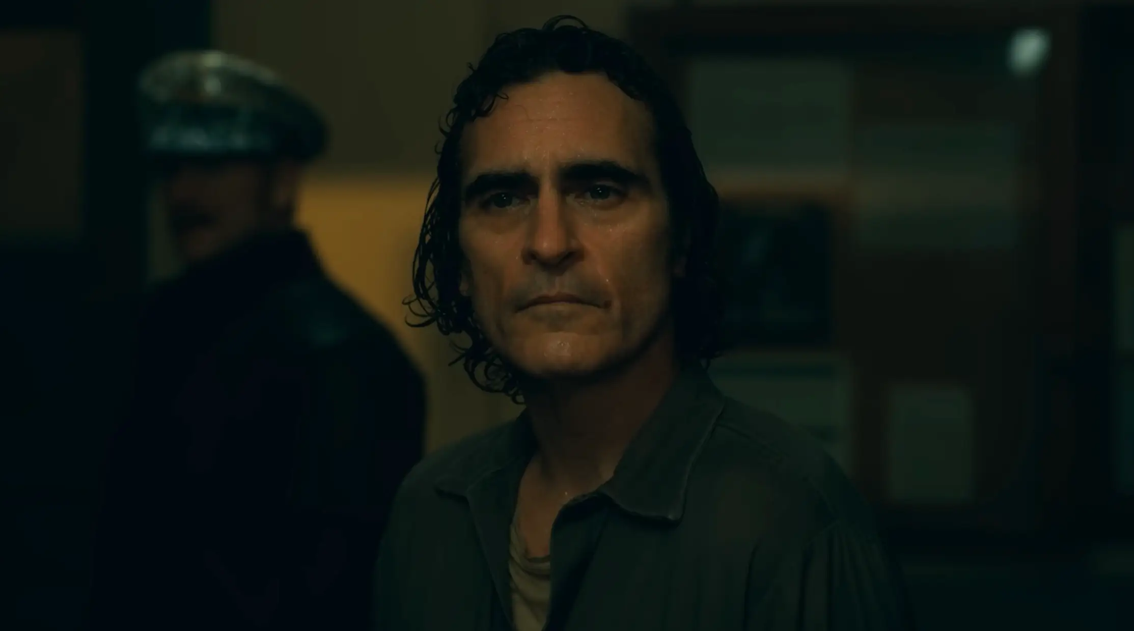 Phoenix didn't want to discuss the details of his weight loss for Joker: Folie À Deux this time around (Warner Bros.)