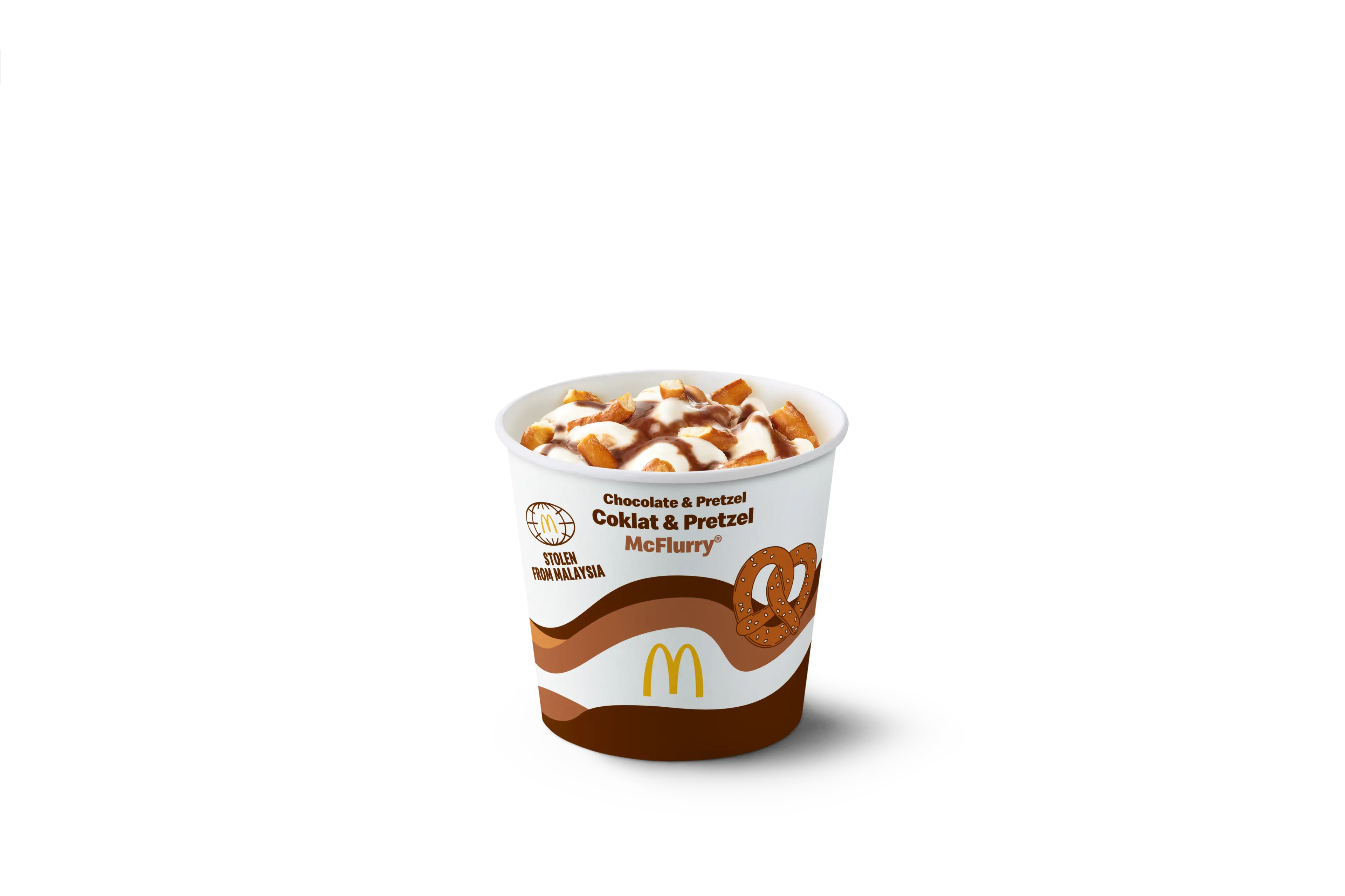 McFlurry with thanks to Malaysia. (McDonald's)