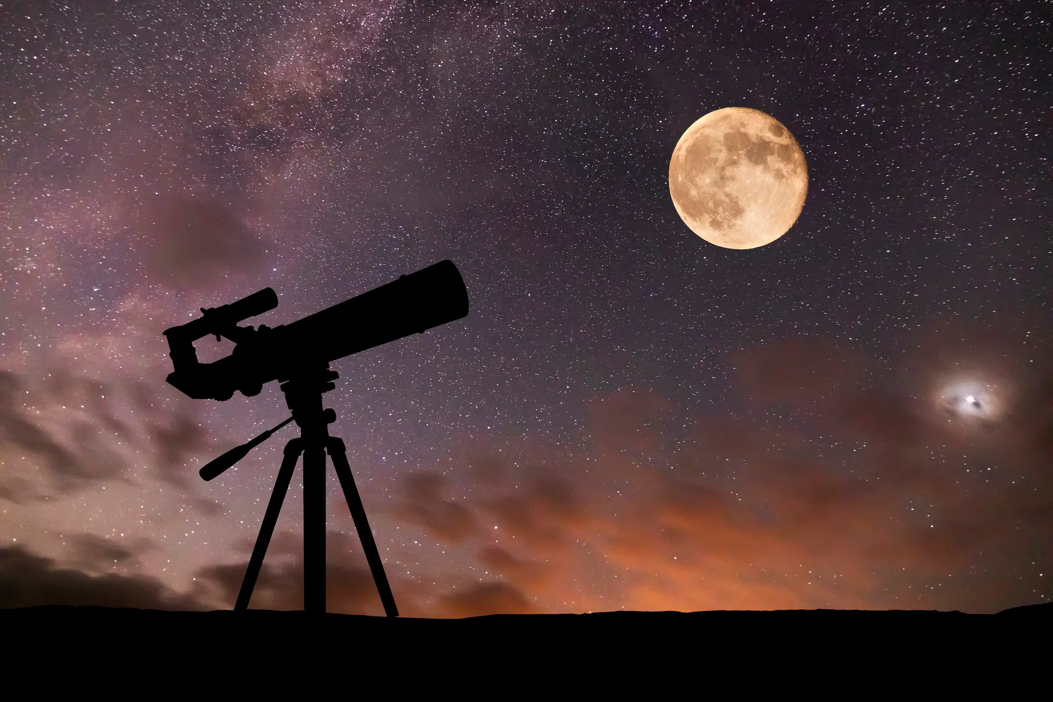 No need to break the telescope out for this one (Getty Stock Photo)