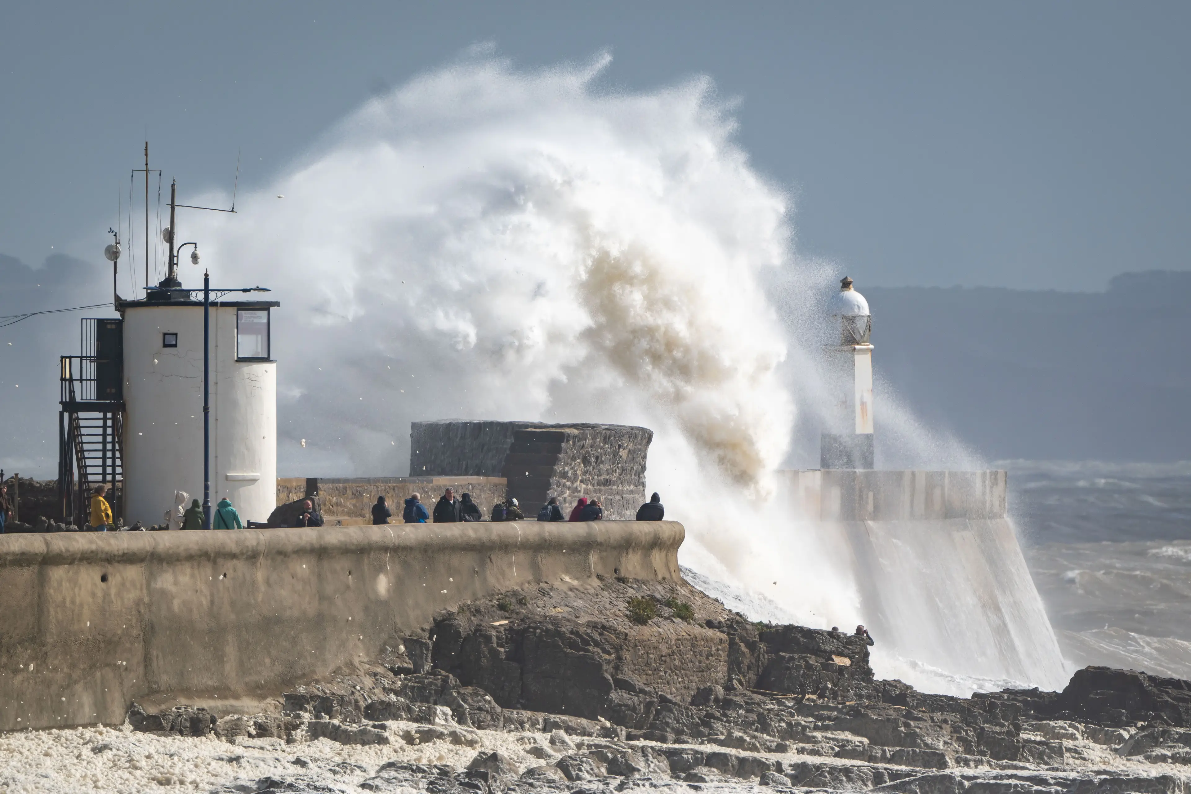 Amy is the first named storm of the season. (Matthew Horwood/Getty Images)