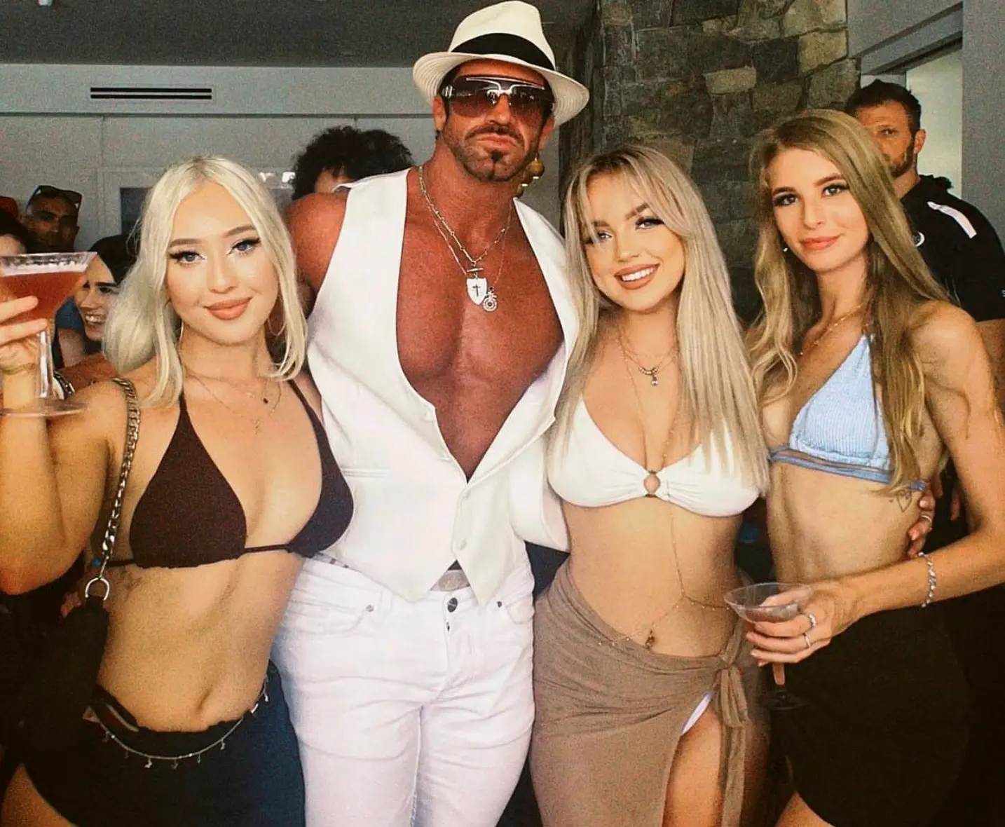 Travers was known for his wild parties at his mansion (Instagram/@candyshopmansion)