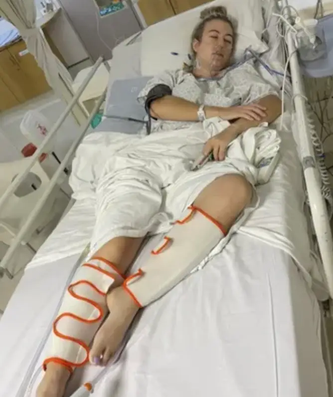 The 25-year-old's life has 'changed forever', her aunt said (GoFundMe)