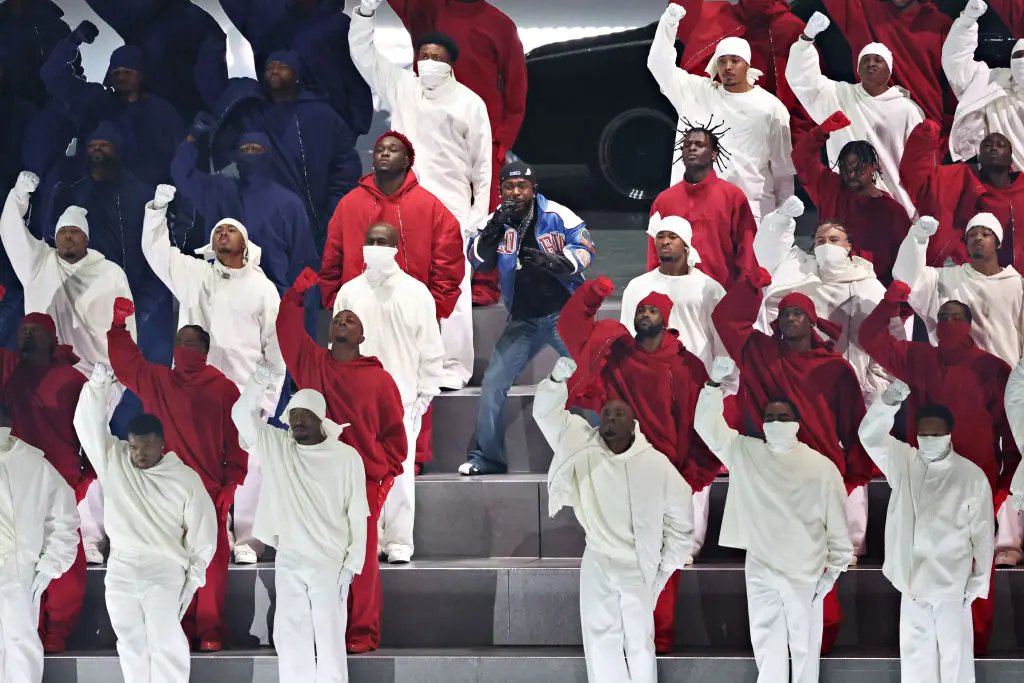 The rapper is known for his subliminal messaging (Cindy Ord/Getty Images)