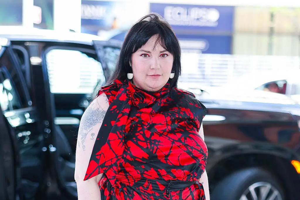 Dunham also addressed her working relationship with Girls co-star Adam Driver in the memoir (Aeon/GC Images)