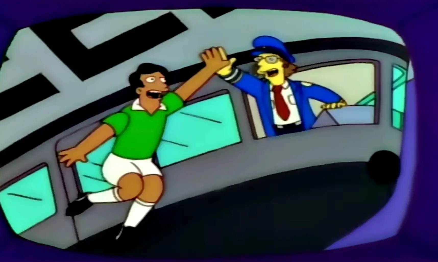 The Simpsons gave their irreverent take on a football tournament that looked a lot like the World Cup (Fox)