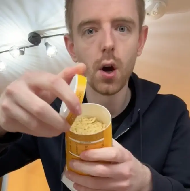 To his horror, Darren found 'hundreds of space'.