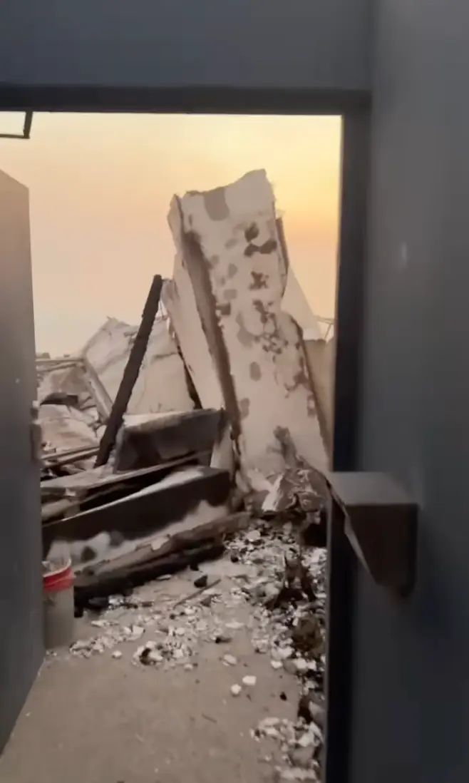 She is one of many to have lost their home. (Instagram/parishilton)